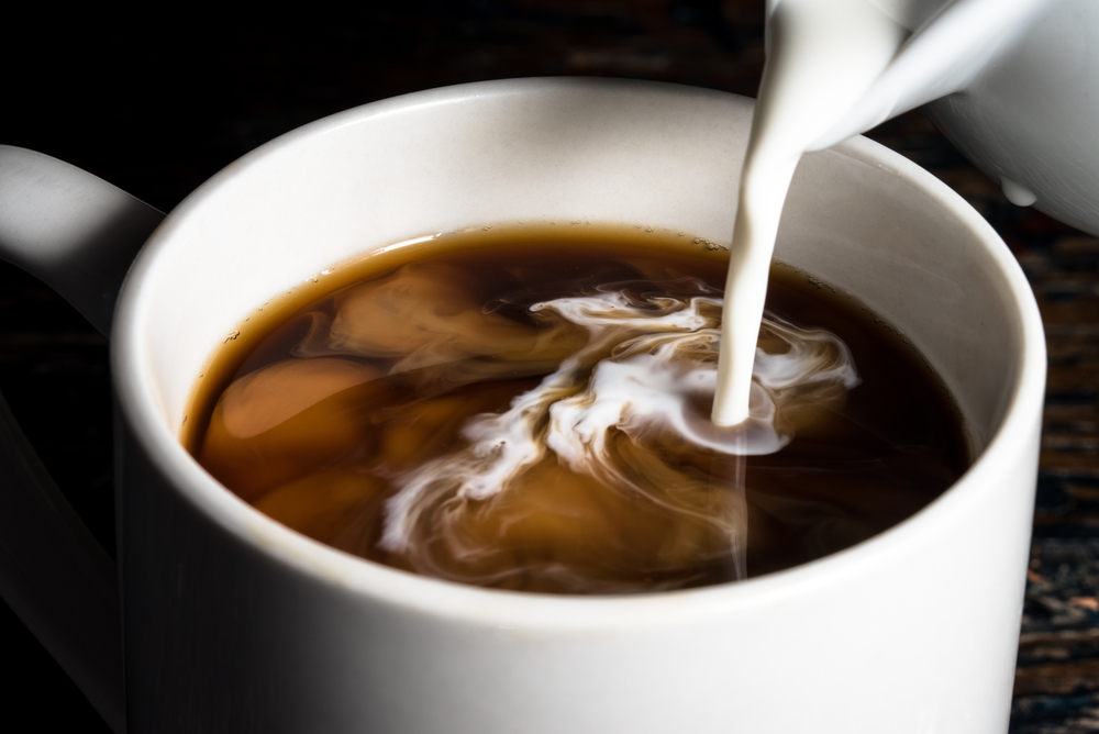 Cream in your coffee does not make you fat!